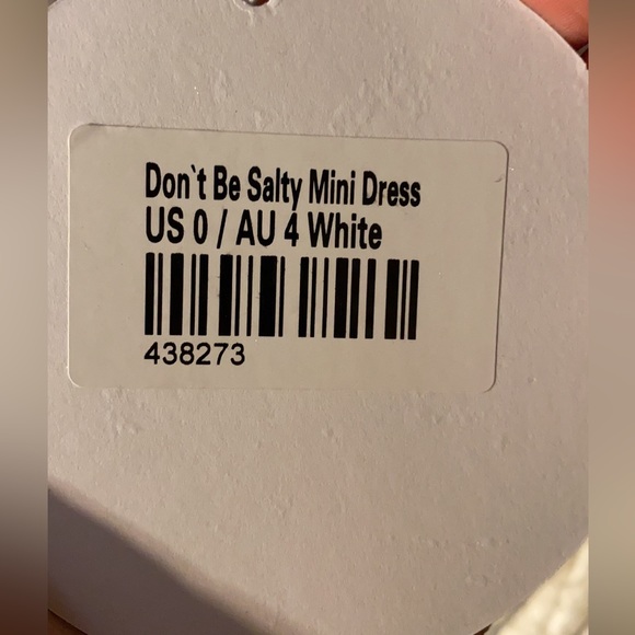 Princess Polly ‘don’t be salty mini dress’ - Picture 4 of 4